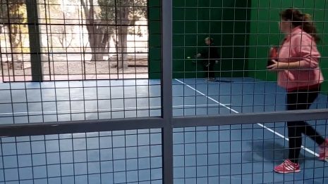 El Club Banco Nación inauguró el nuevo piso de las canchas de padel