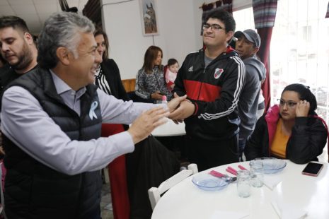 En Alvear, Cornejo habló de la necesidad de impermeabilizar canales para optimizar el riego y generar riqueza en la agricultura