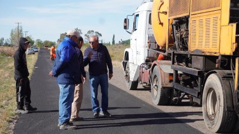 Continúa el plan de asfaltos en General Alvear