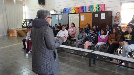Alumnos de escuelas de Carmensa, participaron de una Jornada de Reflexión contra el Trabajo Infantil