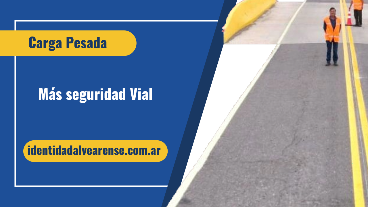Vialidad Mendoza finalizó la demarcación del puente de carga pesada de Alvear