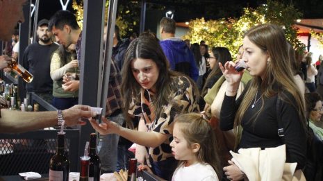 Degustación de vinos artesanales en el mercado municipal