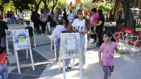 Una nueva edición de “Arte en las Plazas” se realizó este fin de semana en Alvear Oeste