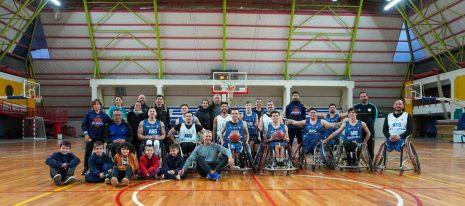 La Selección Argentina de Básquet Adaptado entrena en General Alvear