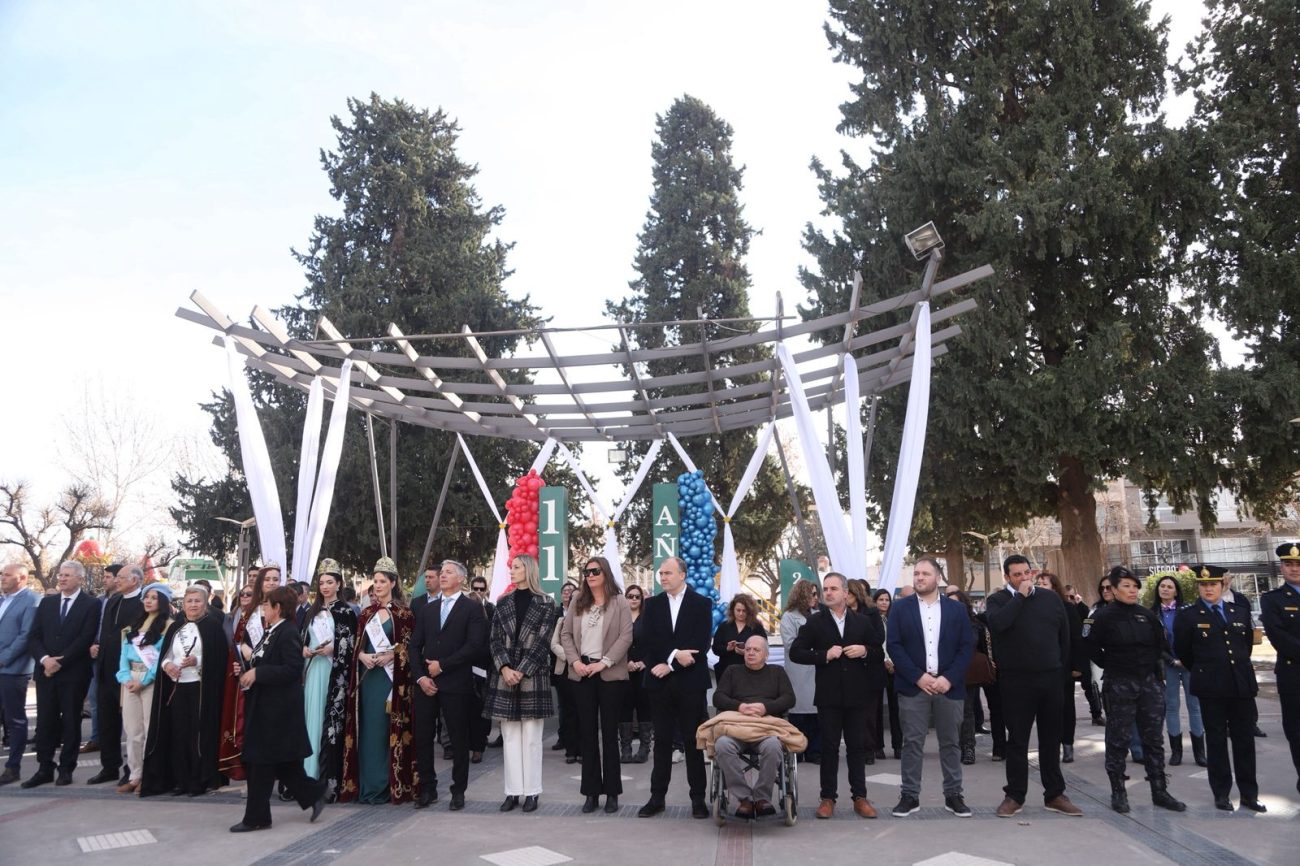 Con anuncios, se celebraron los 111 años de General Alvear